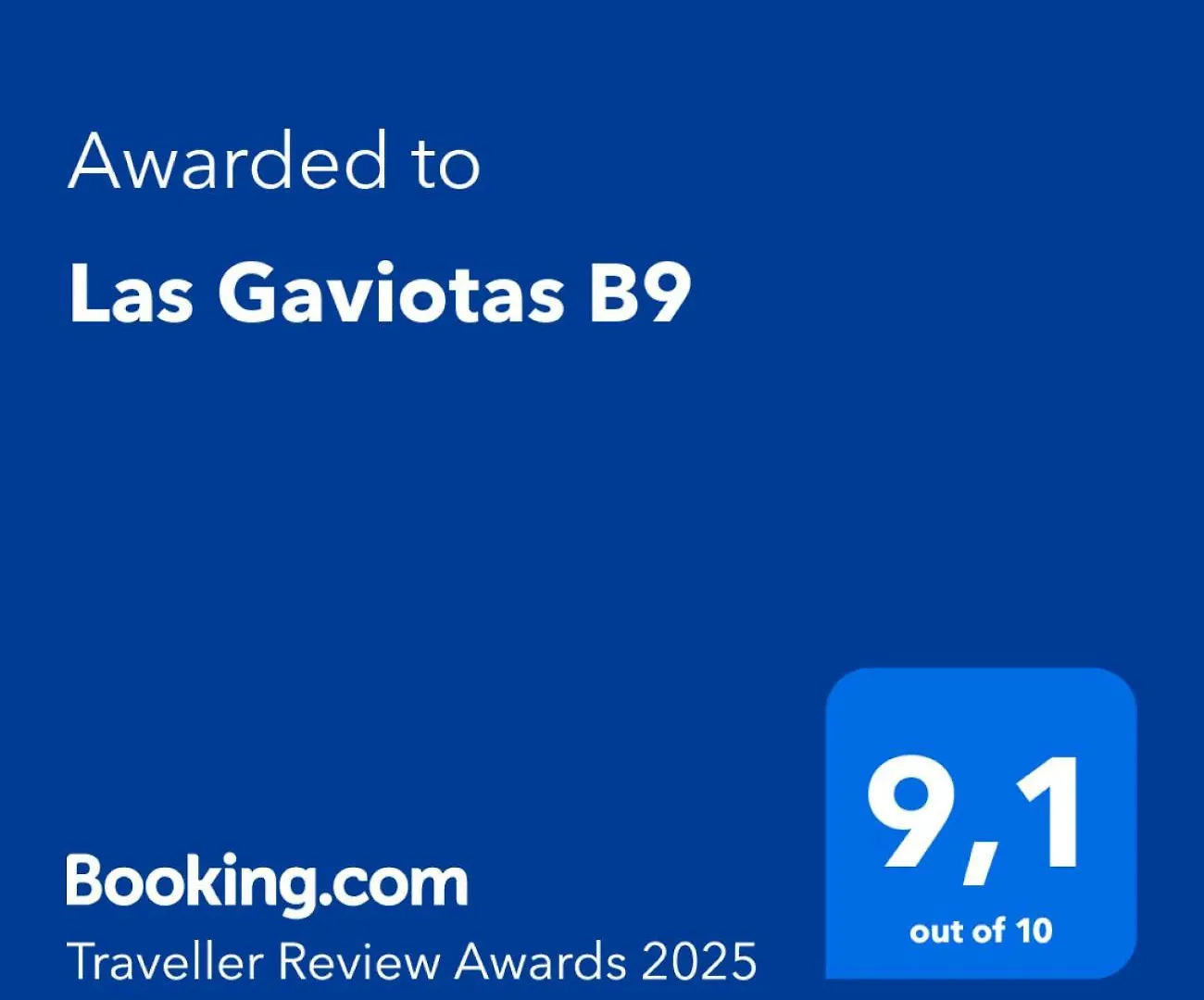 Las Gaviotas B9 마닐바 스페인